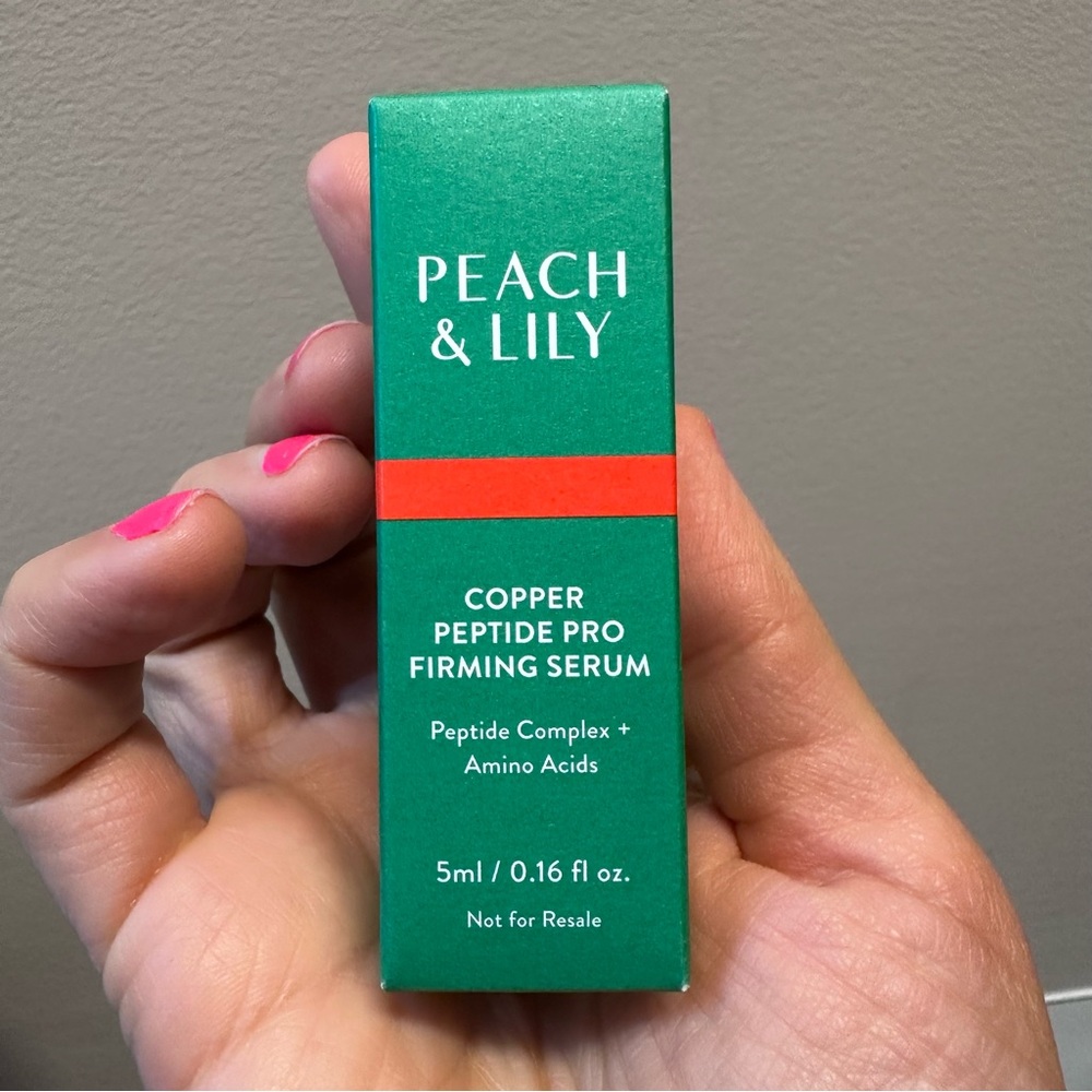 🌼 4/$13 - New 2 piece peach & Lily Skincare Set (firming serum & moisturizer) - Picture 2 of 6